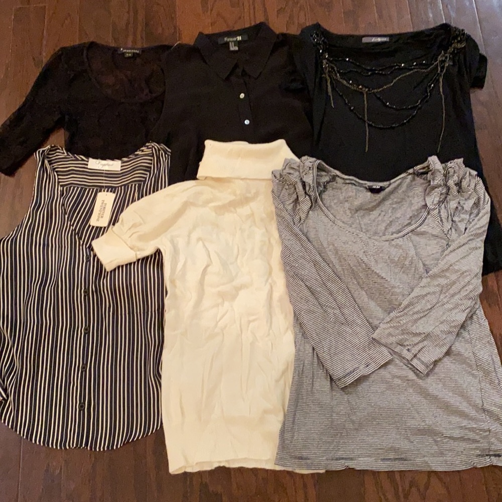 Bundle of 6 beautiful tops